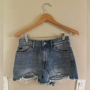 KanCan Ripped Jean Shorts!